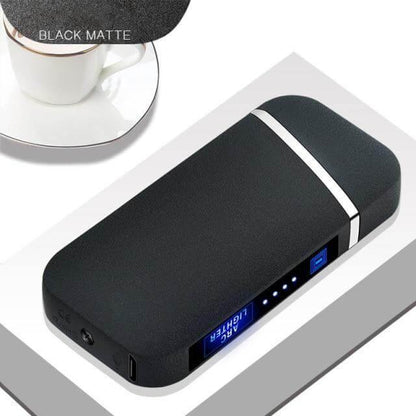 Windproof Double Flame Rechargeable Lighter