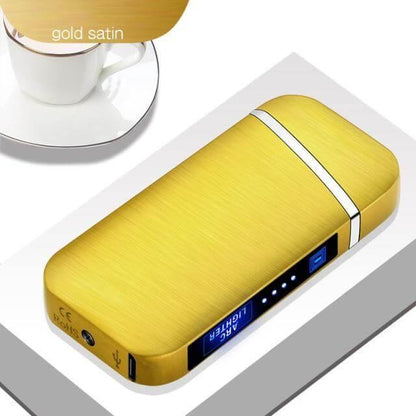 Windproof Double Flame Rechargeable Lighter