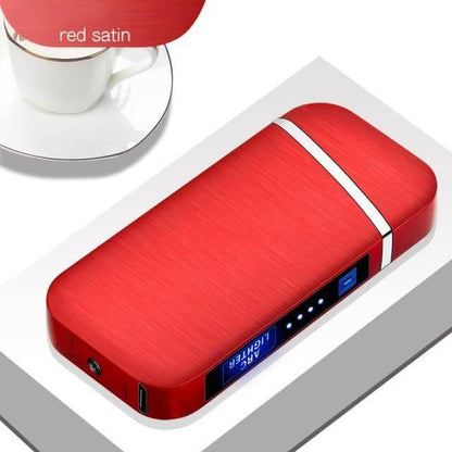 Windproof Double Flame Rechargeable Lighter
