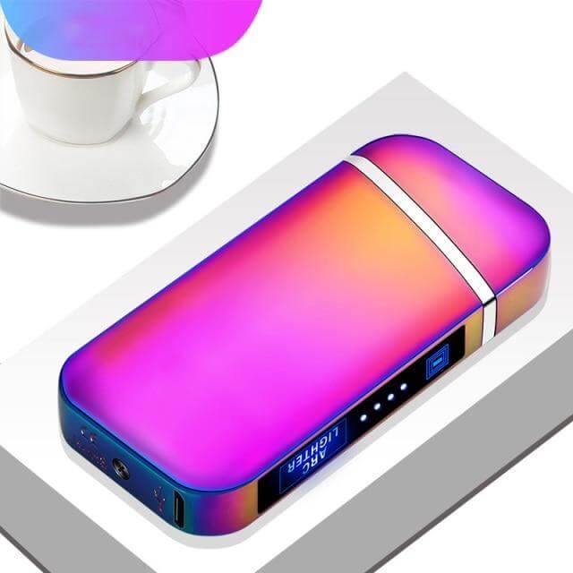Windproof Double Flame Rechargeable Lighter