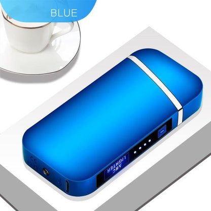 Windproof Double Flame Rechargeable Lighter - Luxicro