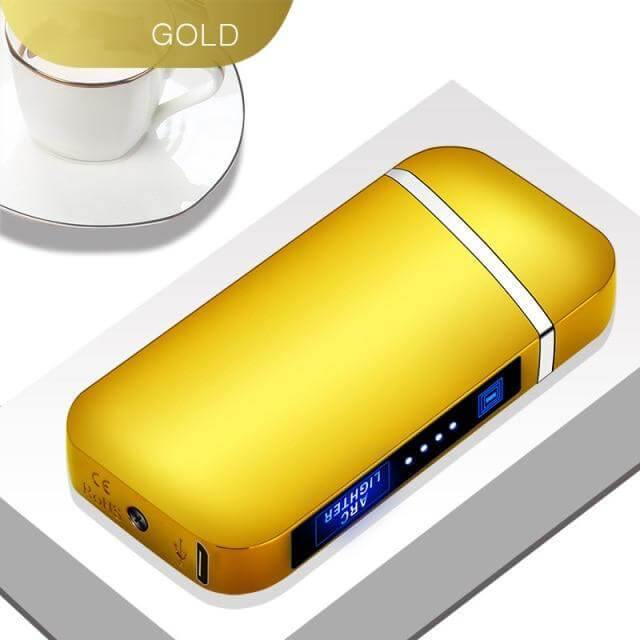 Windproof Double Flame Rechargeable Lighter