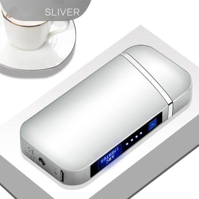 Windproof Double Flame Rechargeable Lighter