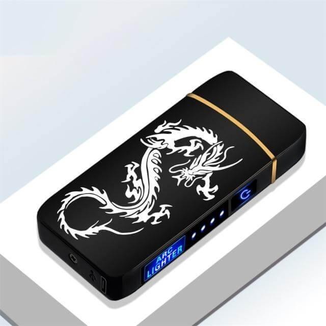 Windproof Double Flame Rechargeable Lighter
