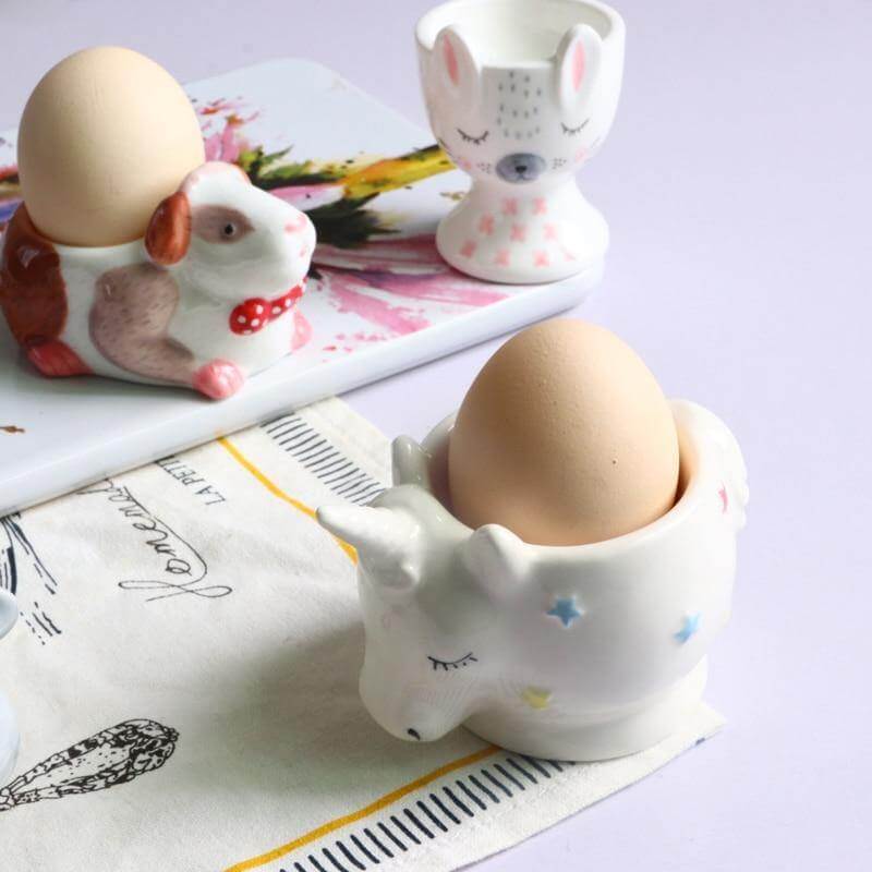 Cute Farm Friends Egg Cup Collection - Luxicro