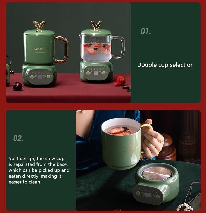 Compact Fast Ceramic Electric Kettle