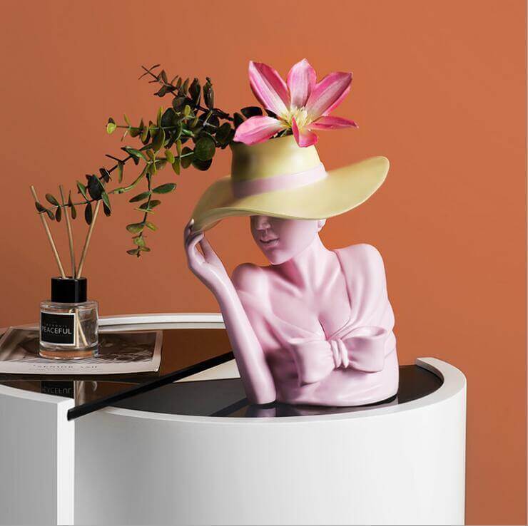 Elegant Women's Decorative Flower Vase - Luxicro