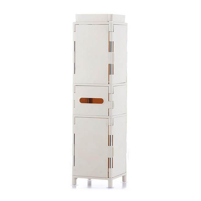 Space Saving Bathroom Storage Shelf Unit