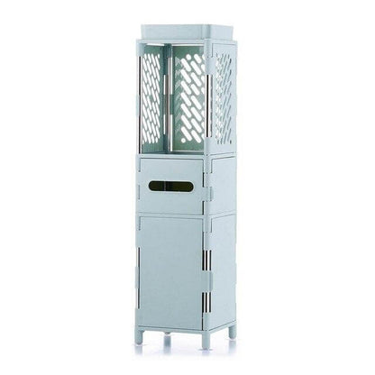 Space Saving Bathroom Storage Shelf Unit