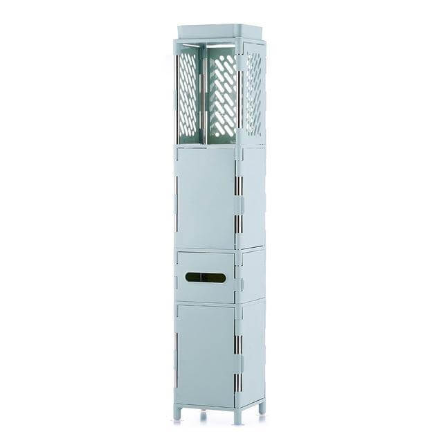 Space Saving Bathroom Storage Shelf Unit