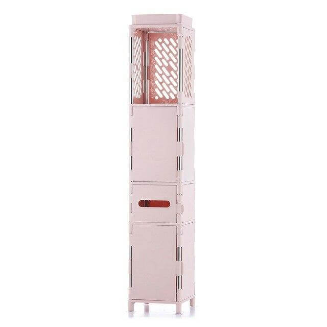 Space Saving Bathroom Storage Shelf Unit