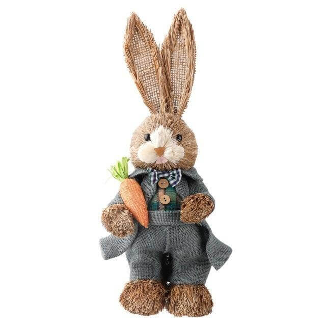Cute Rabbit Floral Table Decor
