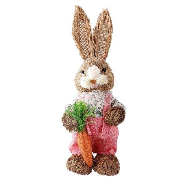 Cute Rabbit Floral Table Decor