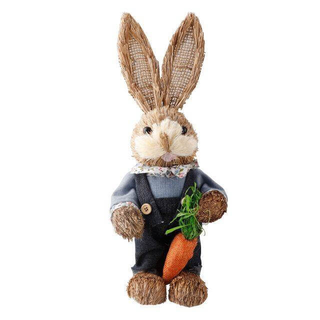 Cute Rabbit Floral Table Decor