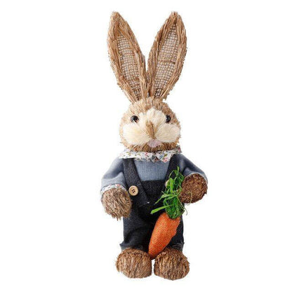 Cute Rabbit Floral Table Decor
