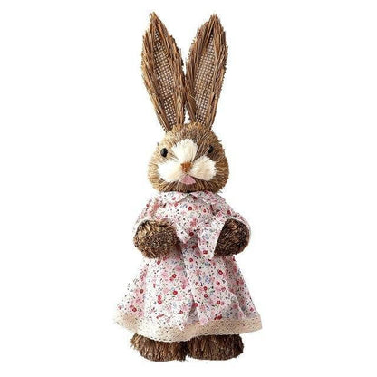 Cute Rabbit Floral Table Decor