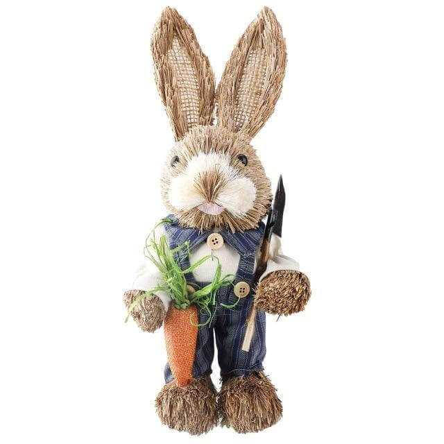 Cute Rabbit Floral Table Decor