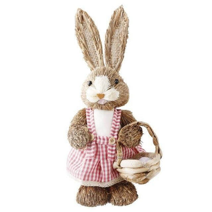 Cute Rabbit Floral Table Decor