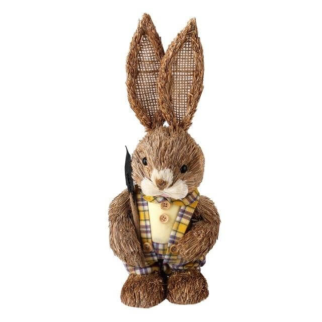 Cute Rabbit Floral Table Decor