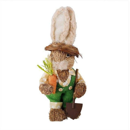Cute Rabbit Floral Table Decor