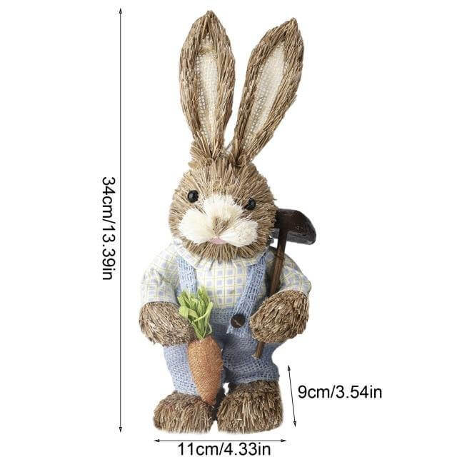 Cute Rabbit Floral Table Decor