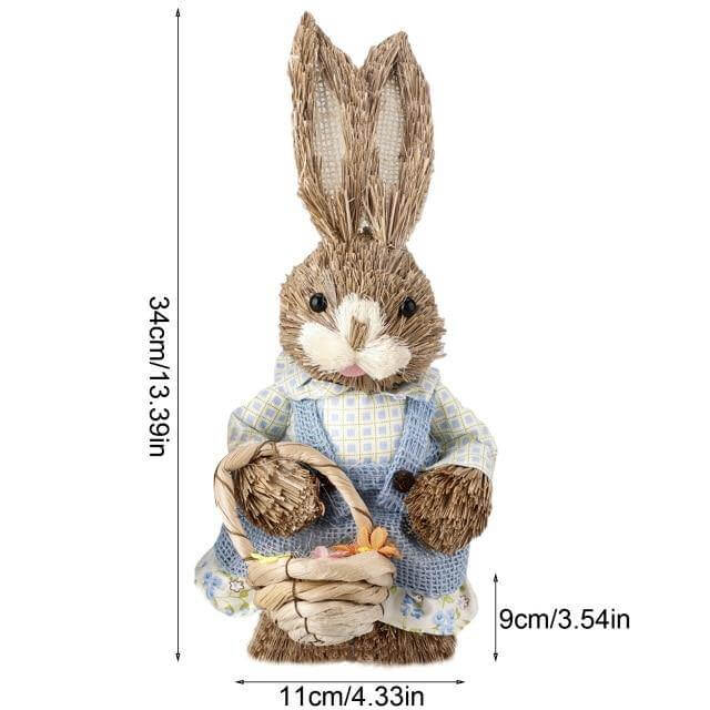 Cute Rabbit Floral Table Decor