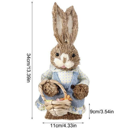 Cute Rabbit Floral Table Decor