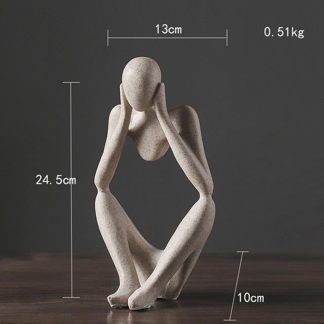 Unique Creative Home Figure Decor
