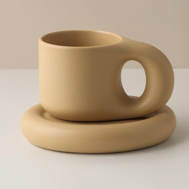 Earthtone Ceramic Artisan Coffee Mug