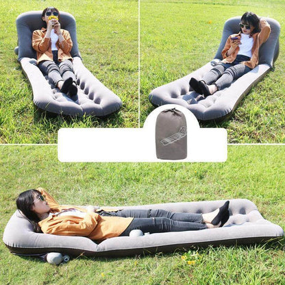 Portable Inflatable Outdoor Sleeping Bed - Luxicro