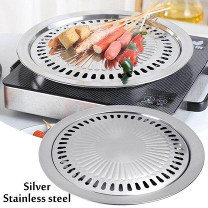 Portable Folding BBQ Grill Pan Set