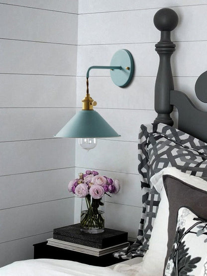 Bright Scandinavian Style Wall Lamp