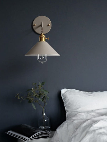 Bright Scandinavian Style Wall Lamp