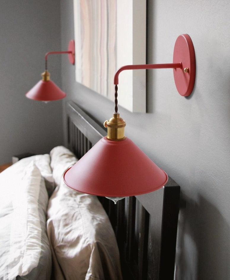 Bright Scandinavian Style Wall Lamp