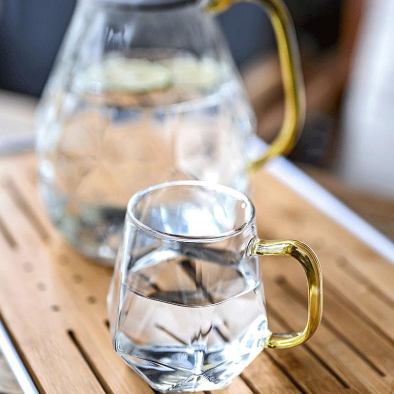 Decorative Glass Tea Infuser Teapot Set