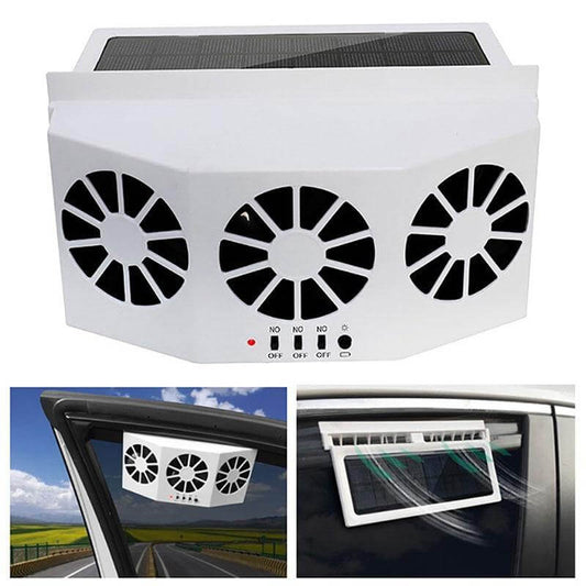 Auto Sun Shade Ventilation Fan - Luxicro