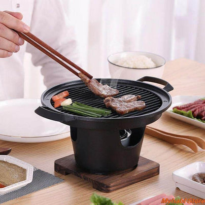 Space Saving Outdoor Electric BBQ Grill - Luxicro