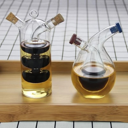 Simple Double Spout Oil Dispenser
