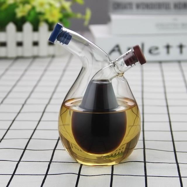 Simple Double Spout Oil Dispenser