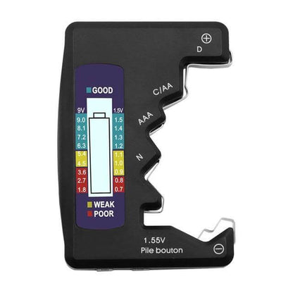 Accurate LCD Battery Life Tester Device - Luxicro