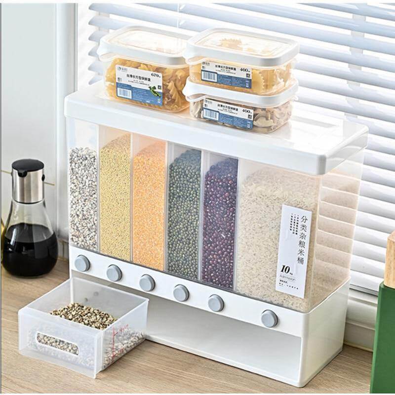 Simple Install Kitchen Food Storage Container - Luxicro