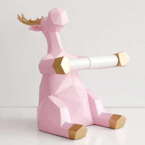 Colorful Pet Toilet Paper Holder
