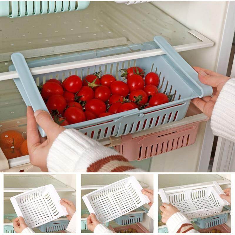 Large Fridge Storage Drawer Organizer