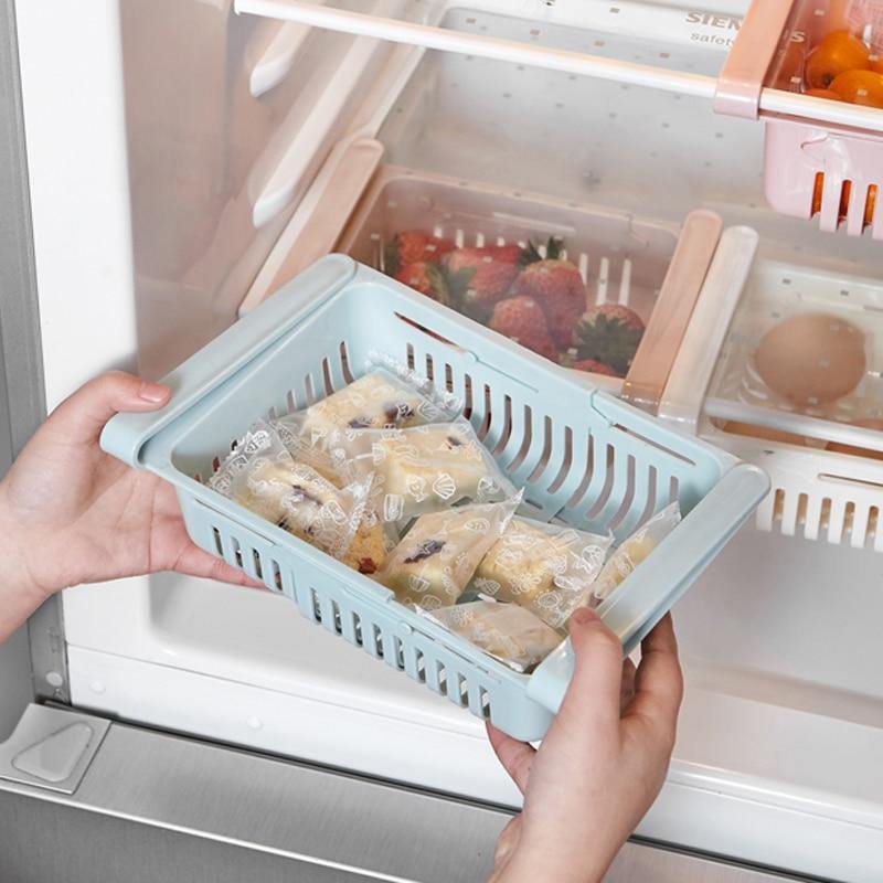 Large Fridge Storage Drawer Organizer