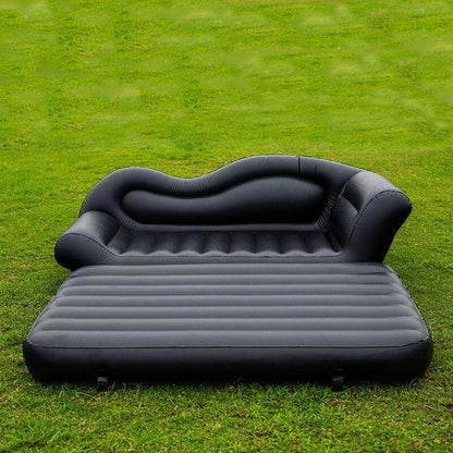 Comfy Inflatable Double Sofa Bed Lounge - Luxicro