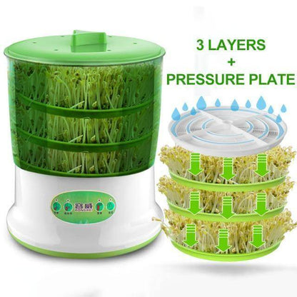 Easy 3-Layer Automatic Seed Sprouter