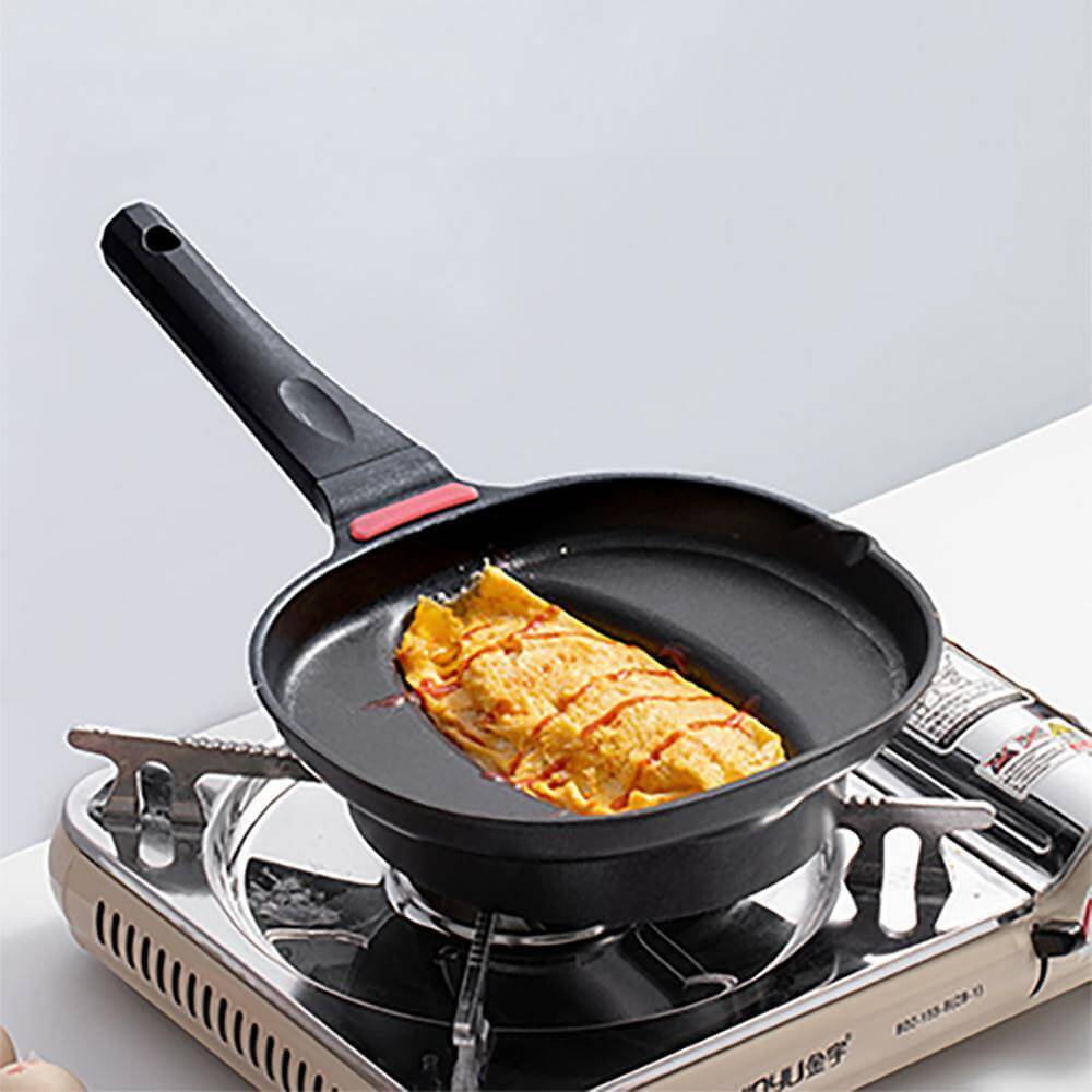 Easy Cook Asian Style Nonstick Skillet Pan - Luxicro