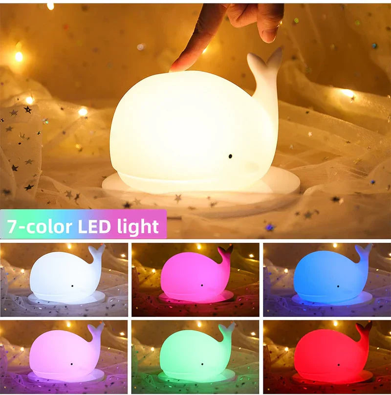 Colorful Kids Bedside Night Light
