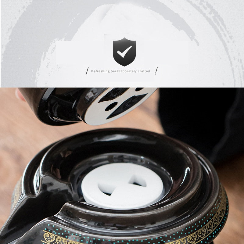 Vintage Chinese Ceramic Tea Set