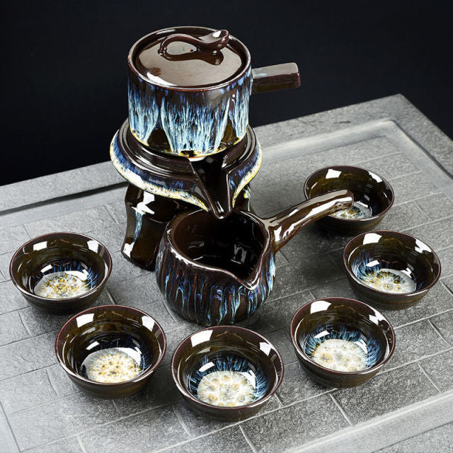 Vintage Chinese Ceramic Tea Set
